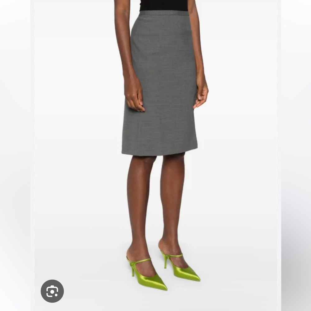 Philosophy di Alberta Ferretti Elegant Gray Skirt size US 8